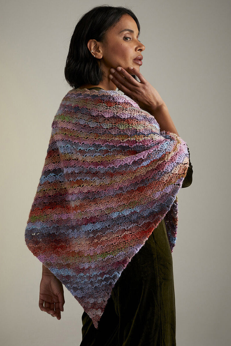 Sirdar Jewelspun Patterns - 10722 Best In Show Shawl - PDF Download - Extra Image
