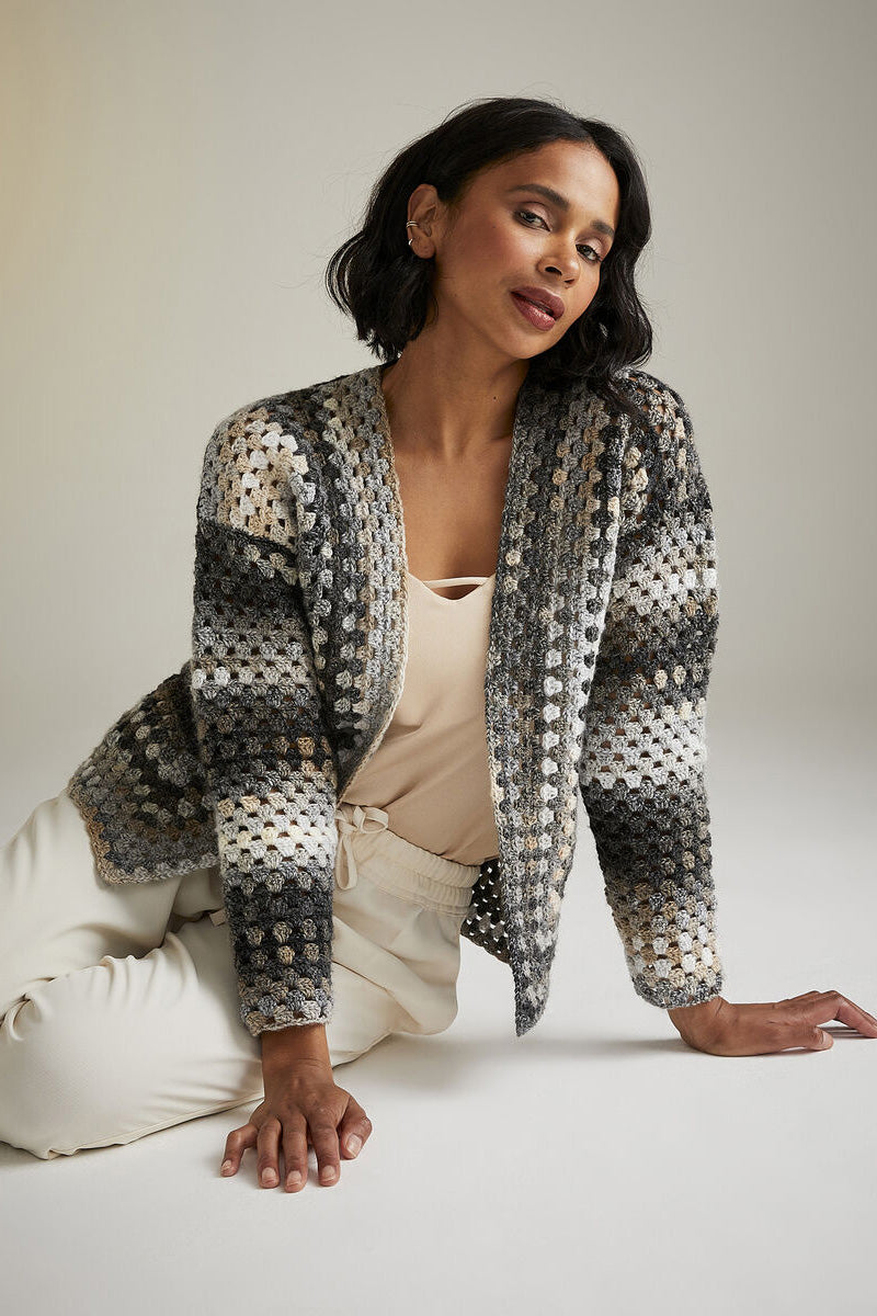 Sirdar Jewelspun Patterns - 10727 Moon & Stars Cardigan - PDF Download - Extra Image
