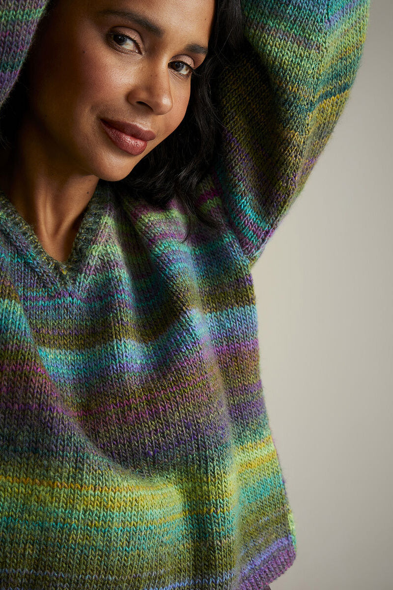 Sirdar Jewelspun Patterns - 10718 Midnight Garden Sweater - PDF Download - Extra Image
