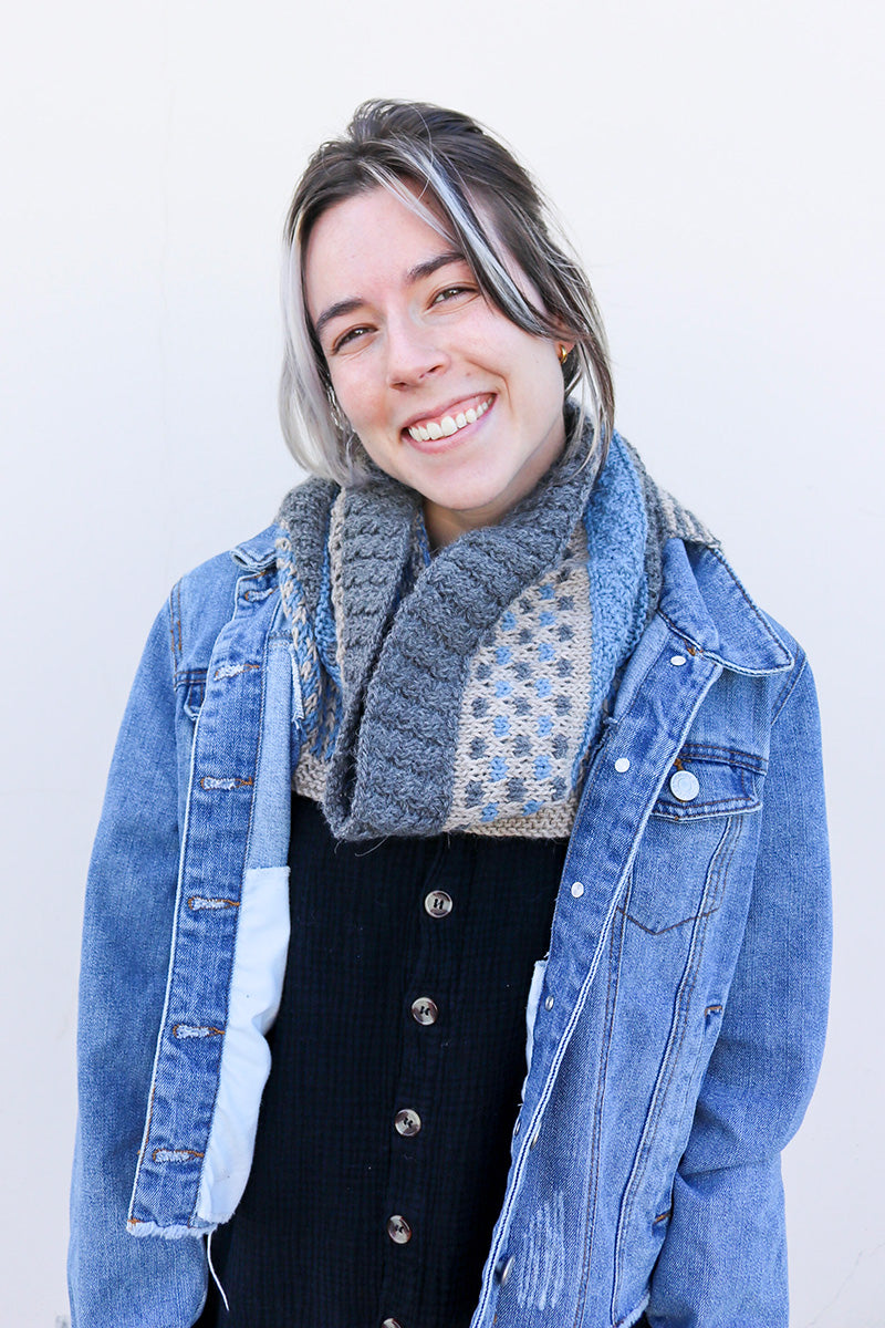 Jimmy Beans Wool SNYC Patterns - Juniper Creek Cowl - PDF Download - Extra Image
