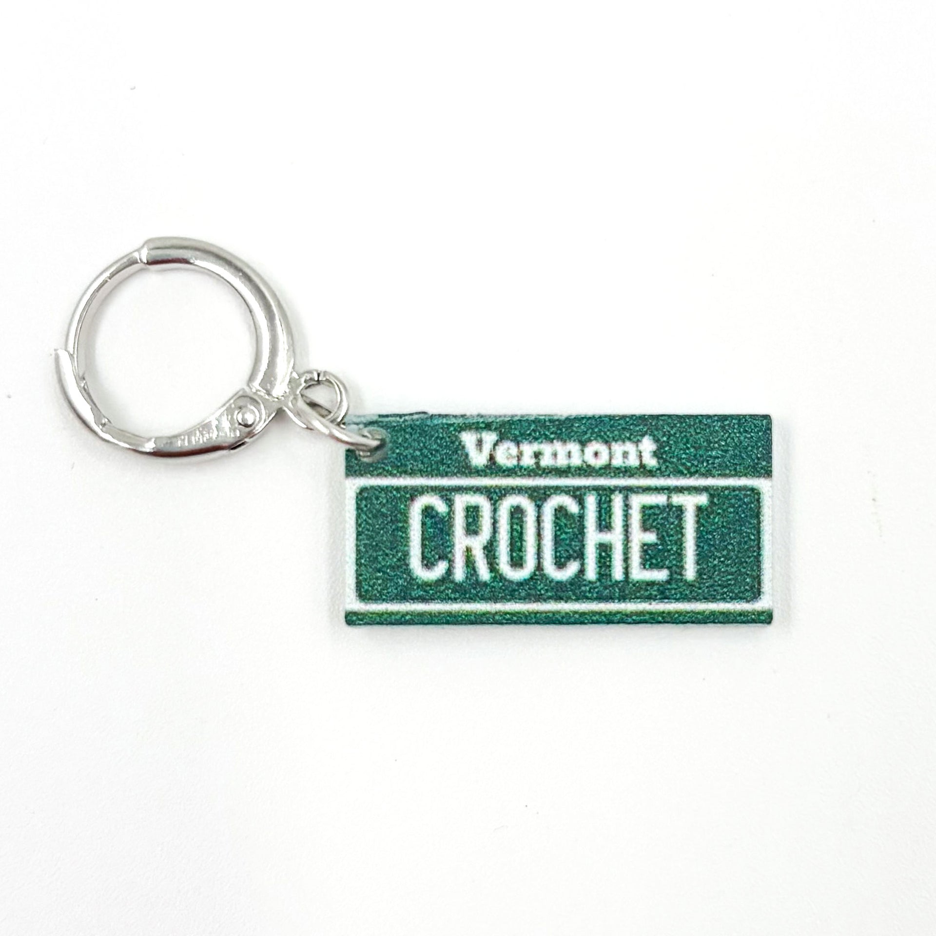 Jimmy Beans Wool State Stitch Markers - Vermont - Zoom Image
