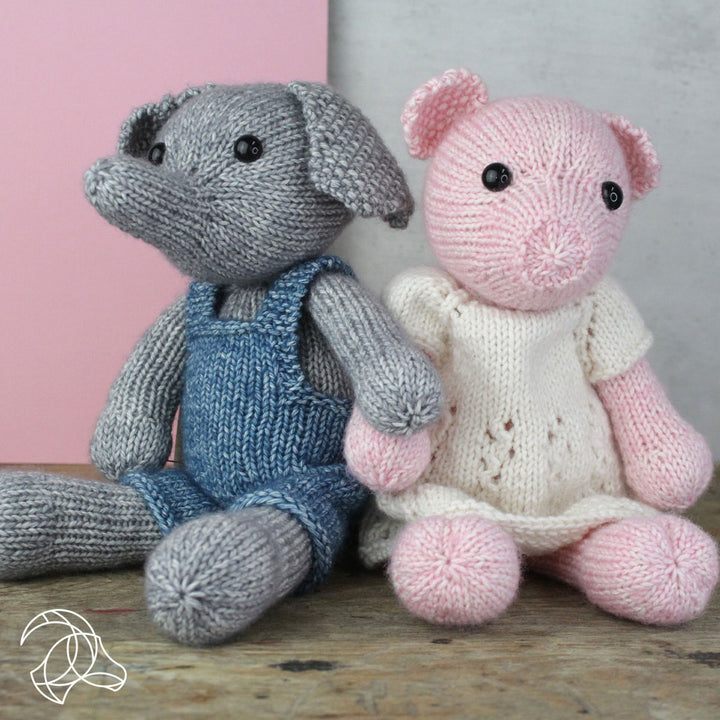 Hardicraft Plush Toys - Freek Elephant (Knit) - Extra Image