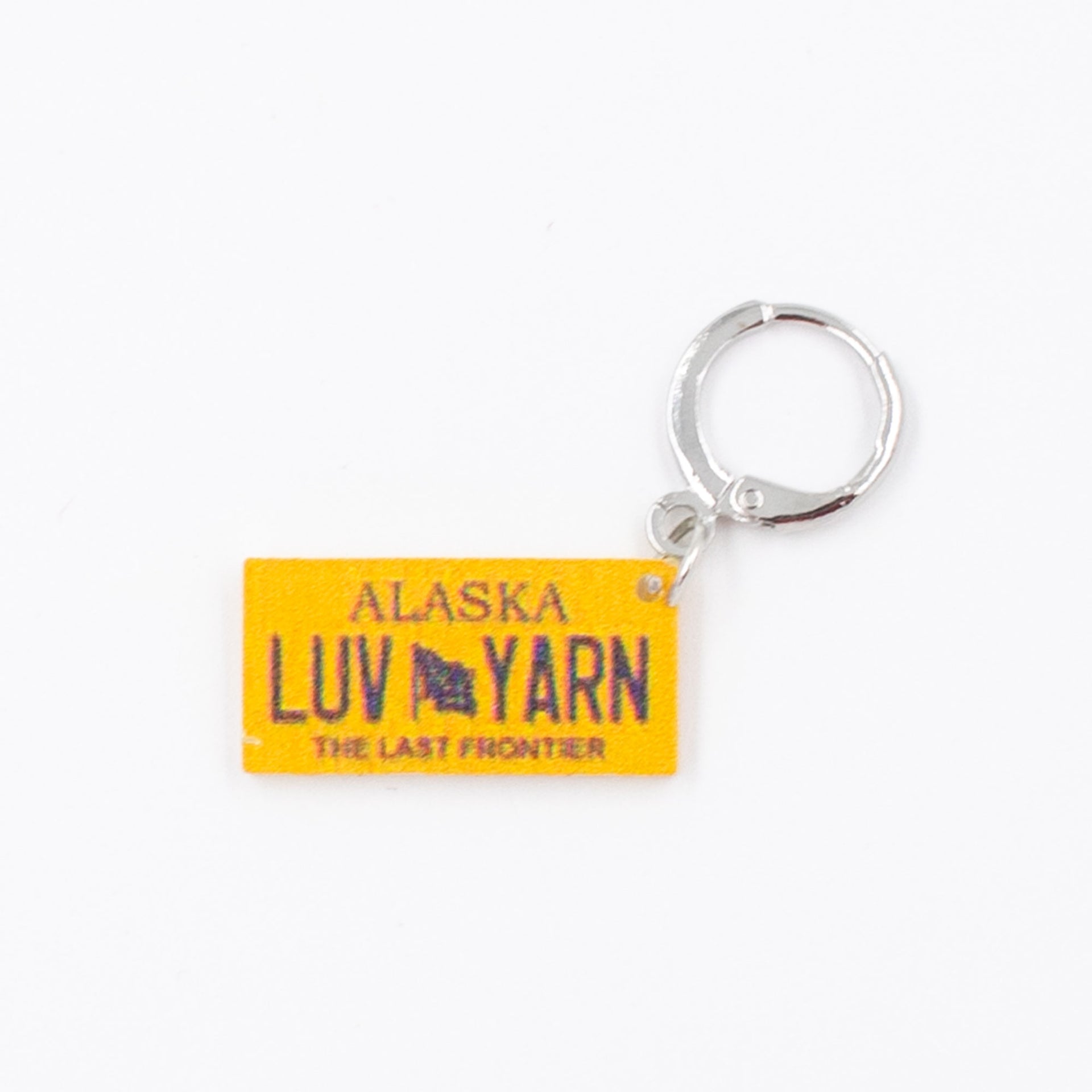 Jimmy Beans Wool State Stitch Markers - Alaska - Zoom Image
