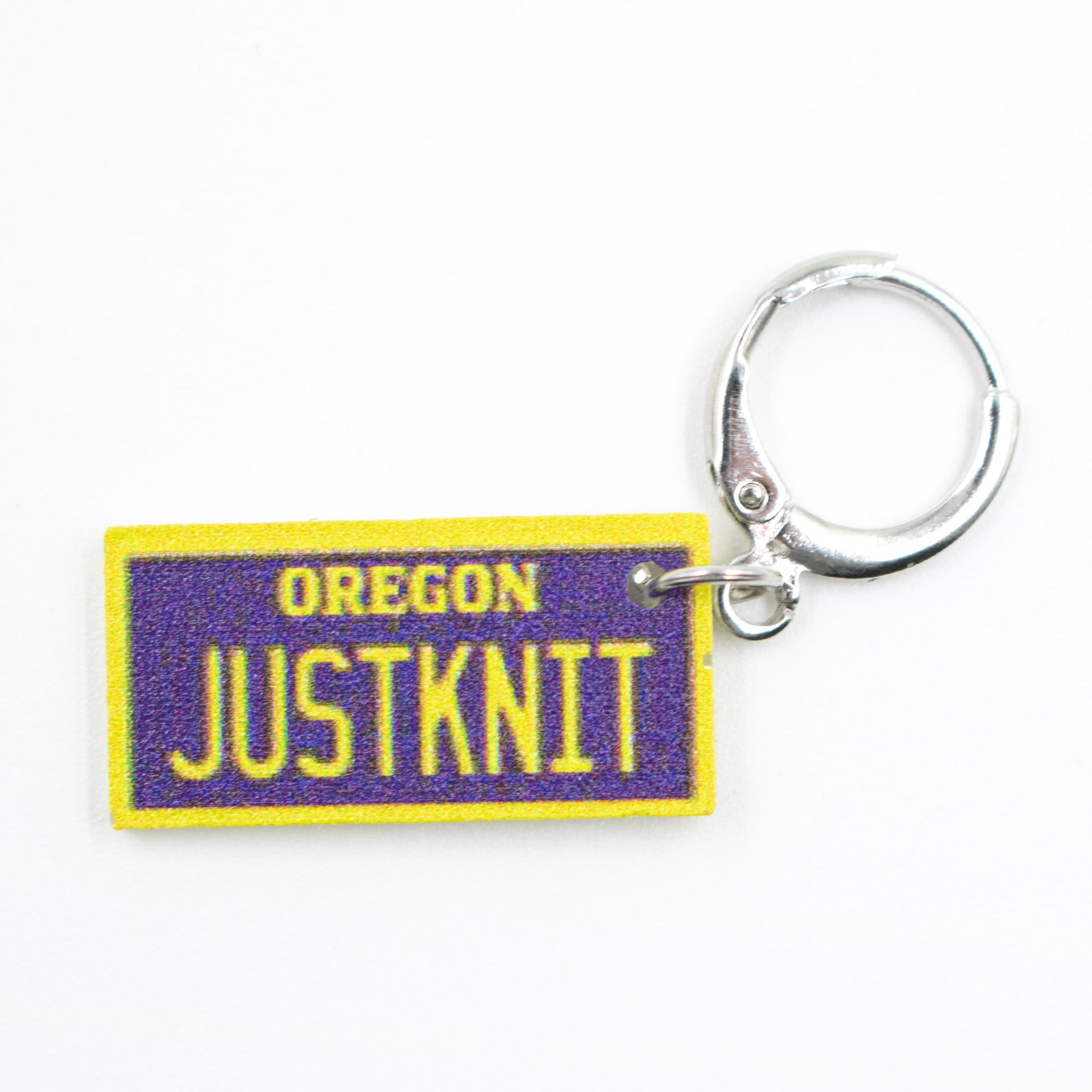Jimmy Beans Wool State Stitch Markers - Oregon - Zoom Image
