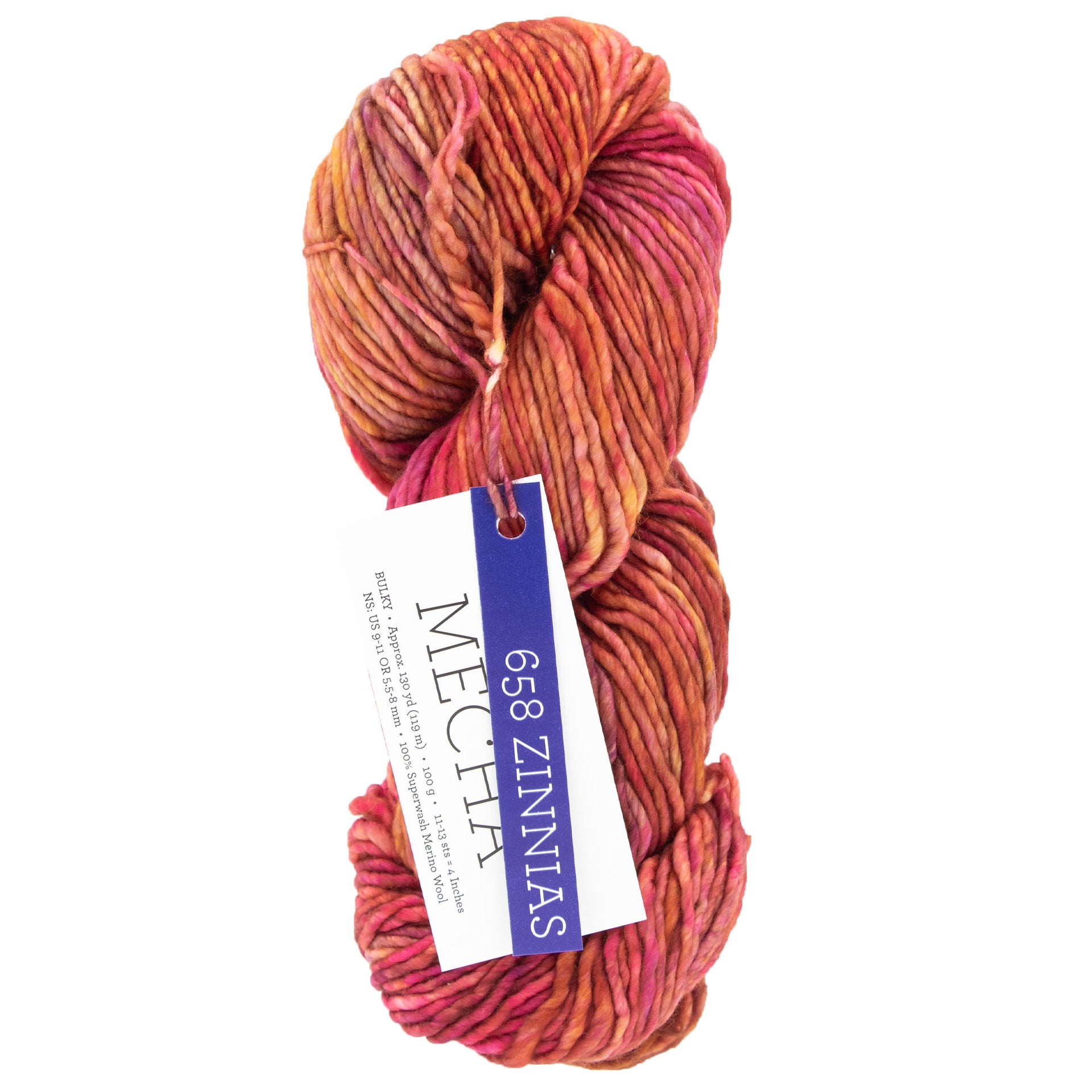 Malabrigo Mecha Yarn - 658 Zinnias - Zoom Image
