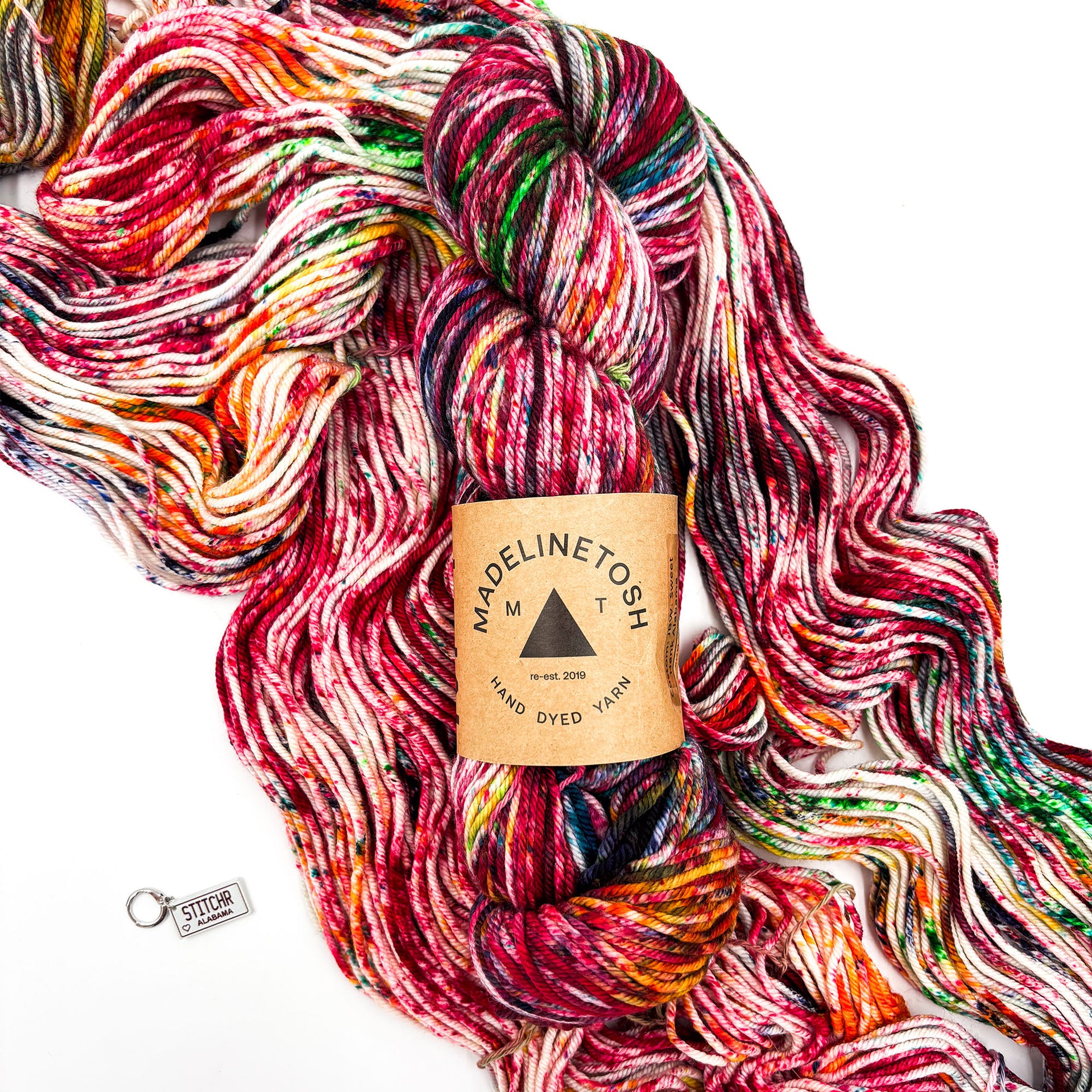 Madelinetosh Stitchin' States Kits - Sweet Hank Alabama - Zoom Image

