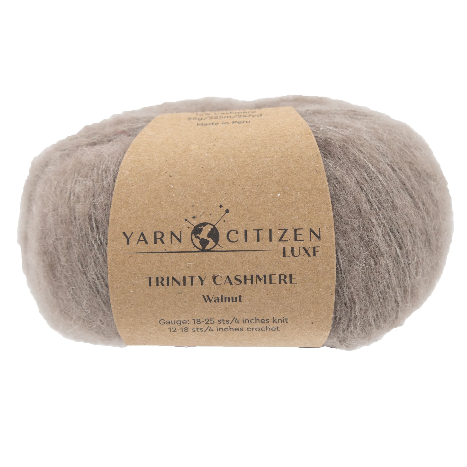 Yarn Citizen Trinity Cashmere Yarn - Walnut - Zoom Image
