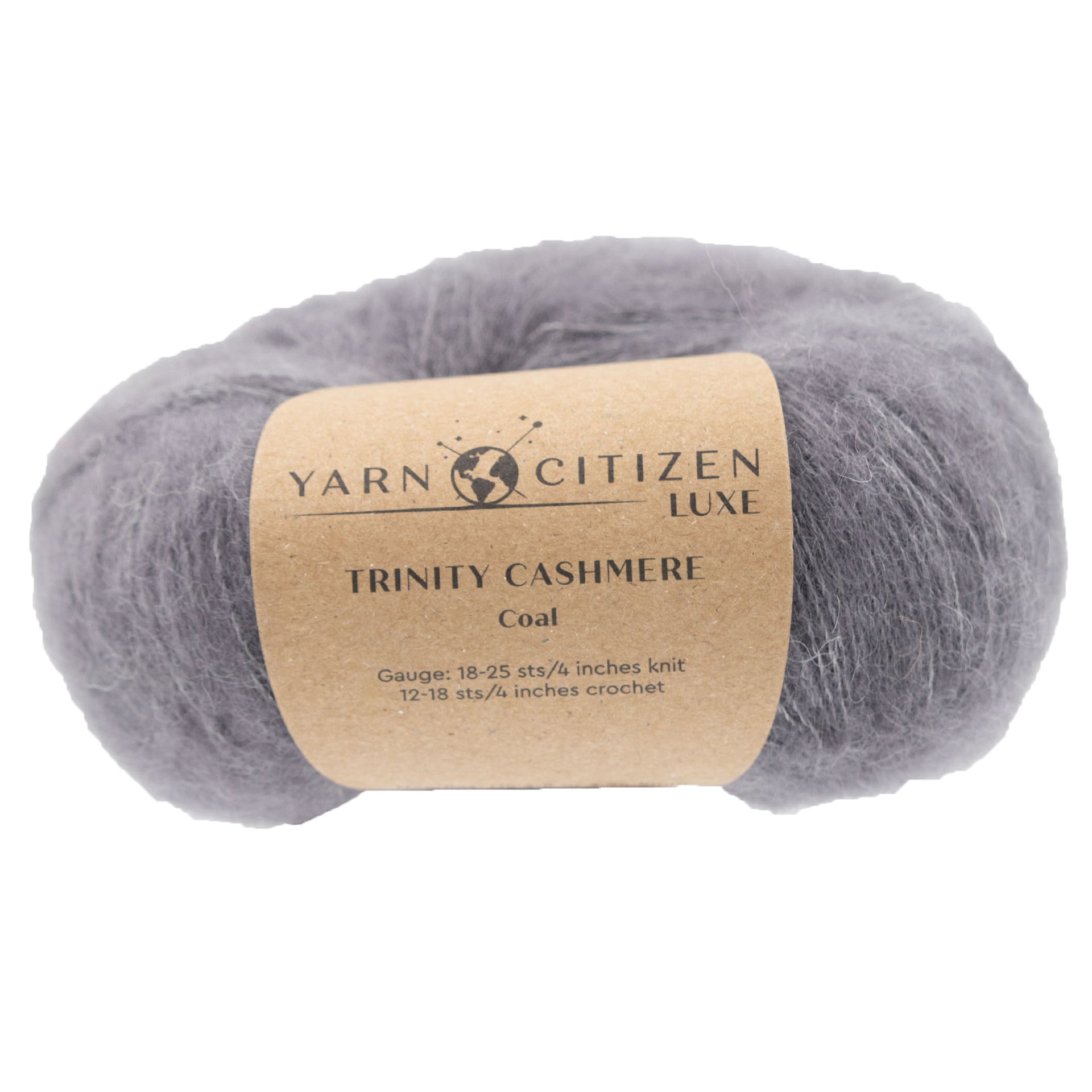 Yarn Citizen Trinity Cashmere Yarn - Coal - Zoom Image
