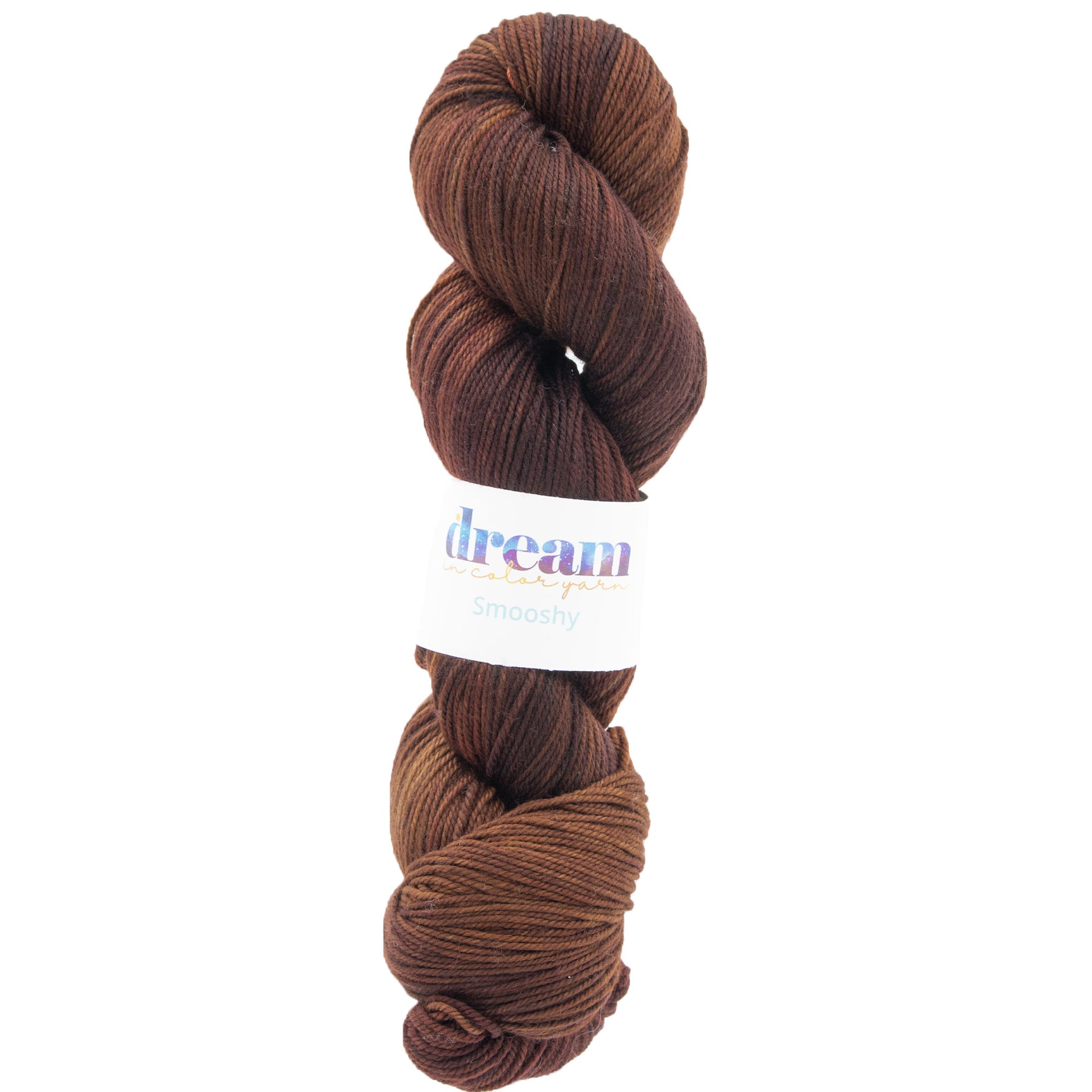 Dream in Color Smooshy Yarn - Brownie - Zoom Image
