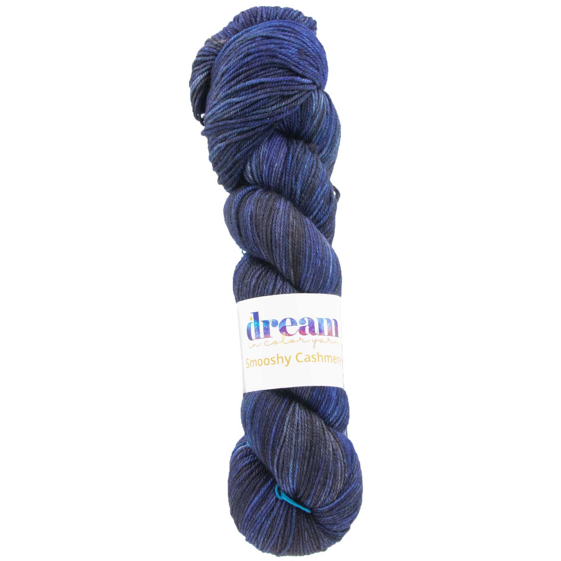 Dream in Color Smooshy Cashmere Yarn - Indigo - Zoom Image
