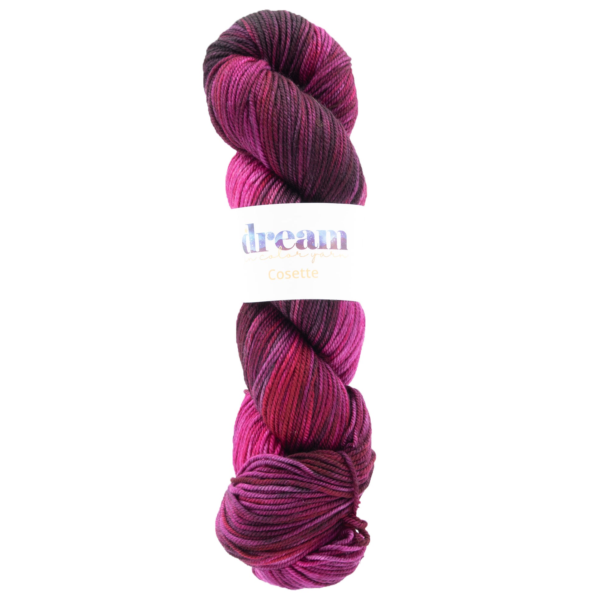 Dream in Color Cosette Yarn - Wineberry - Zoom Image
