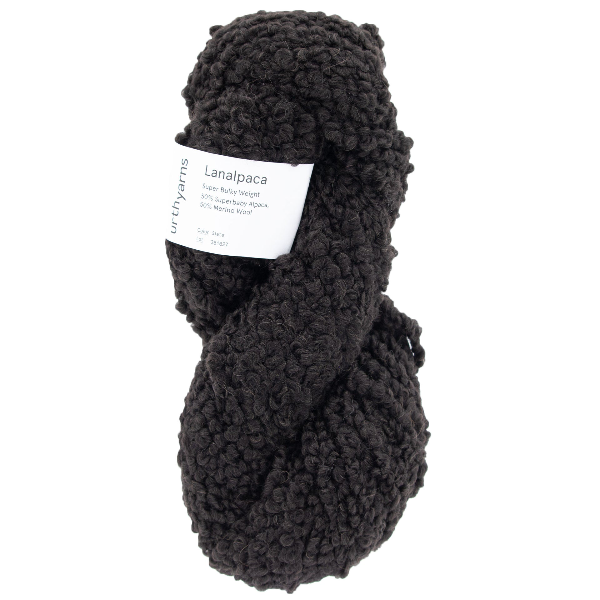 Urth Yarns Lanalpaca Yarn - Slate - Zoom Image
