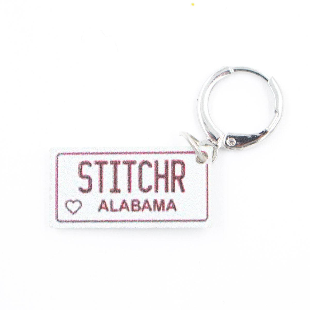 Jimmy Beans Wool State Stitch Markers - Alabama - Extra Image