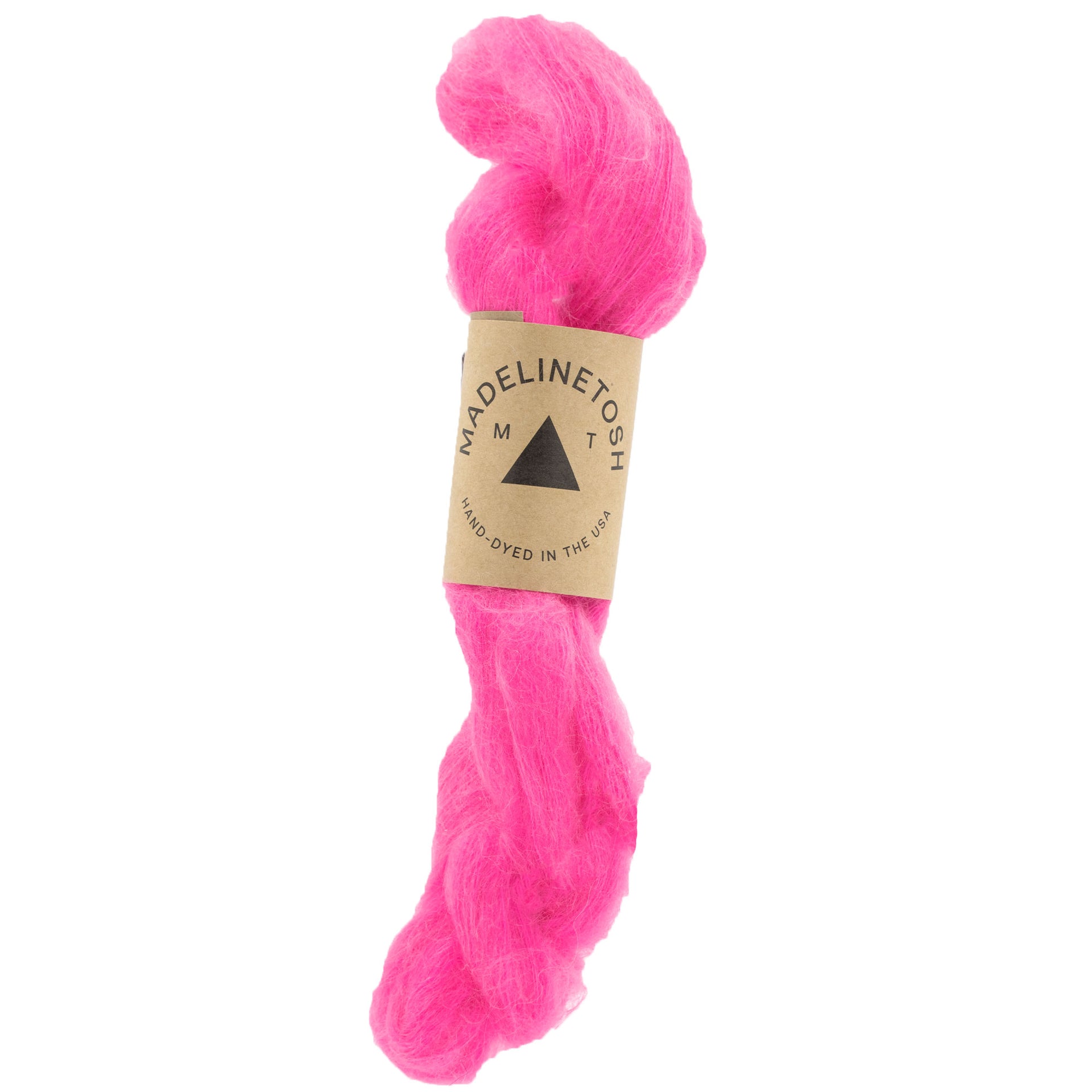 Madelinetosh Tosh Silk Cloud Yarn - Fluoro Rose - Zoom Image
