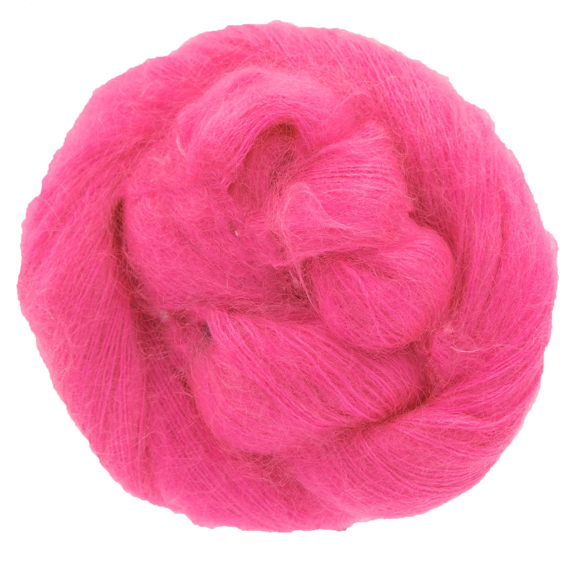 Madelinetosh Tosh Silk Cloud Yarn - Fluoro Rose - Zoom Image
