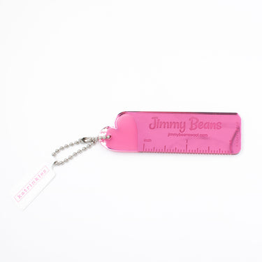 Katrinkles Fobs - Jimmy Beans 2" Pink Acrylic Heart - Zoom Image