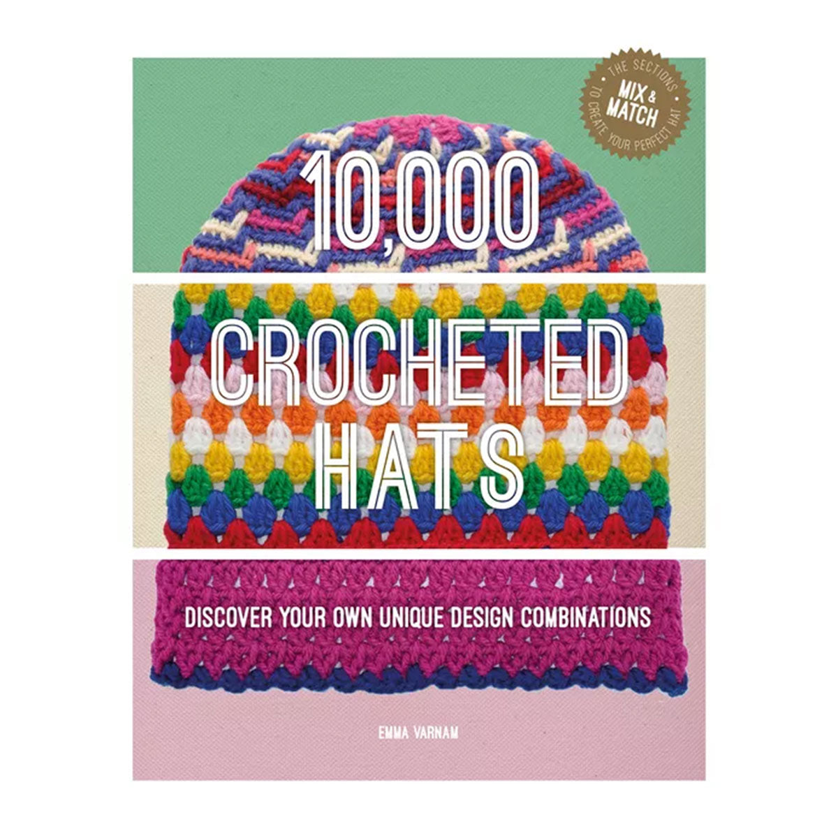 Emma Varnam Books - 10,000 Crocheted Hats - Extra Image
