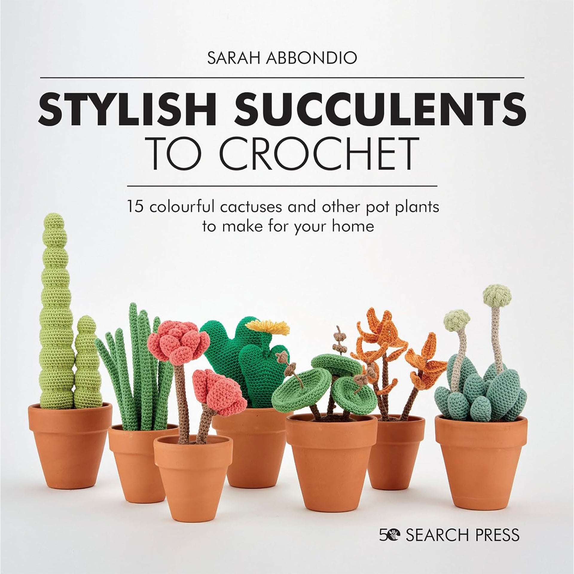 Sarah Abbondio Books - Stylish Succulents to Crochet - Zoom Image
