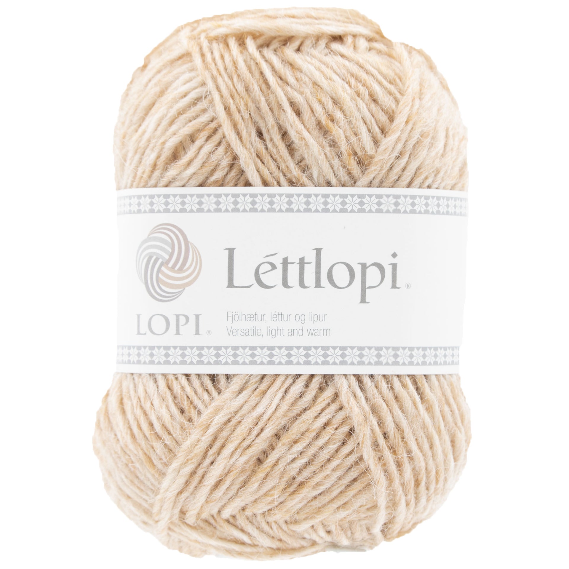 Lopi Lettlopi Yarn - 1418 Straw - Zoom Image
