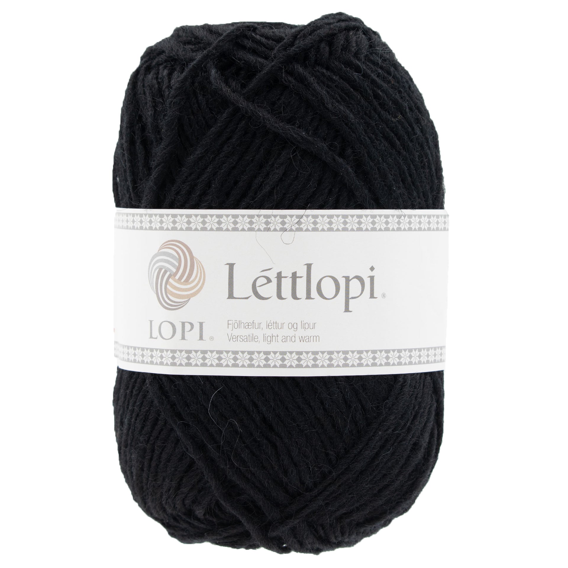 Lopi Lettlopi Yarn - 0059 Black - Zoom Image
