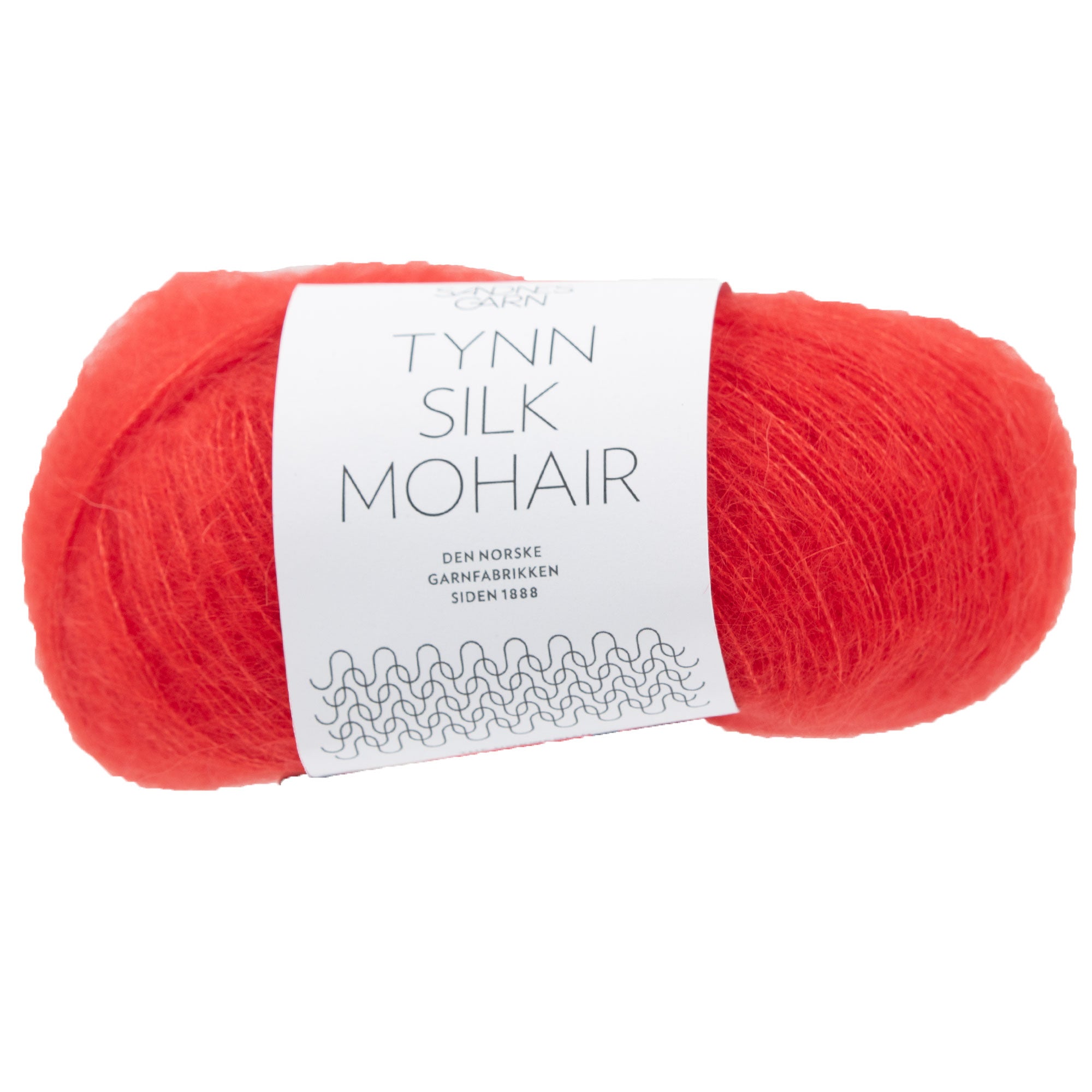 Sandnes Garn  Tynn Silk Mohair Yarn - 4018 Scarlett Red - Zoom Image