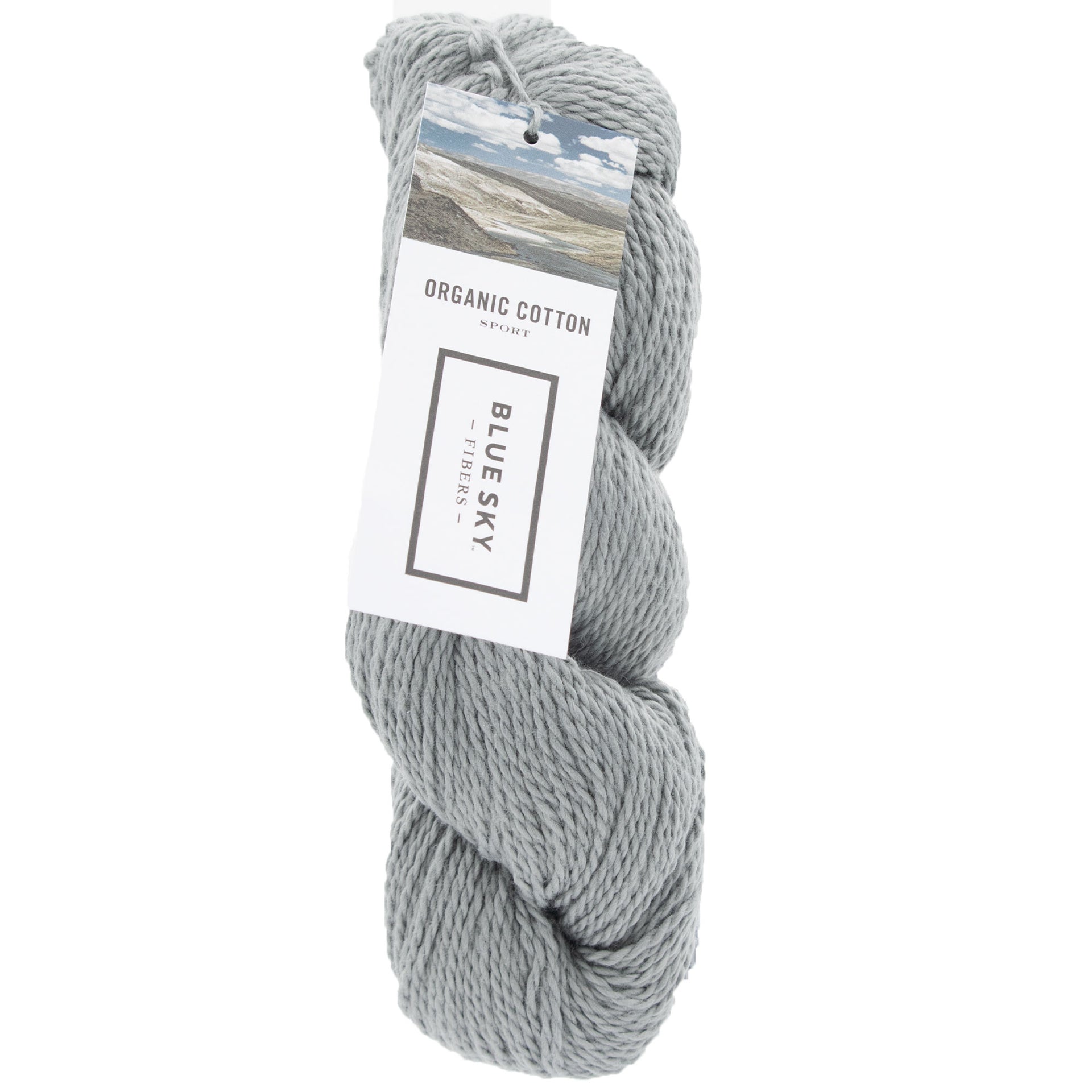 Blue Sky Fibers Organic Cotton Sport Yarn - 243 - Ash - Zoom Image
