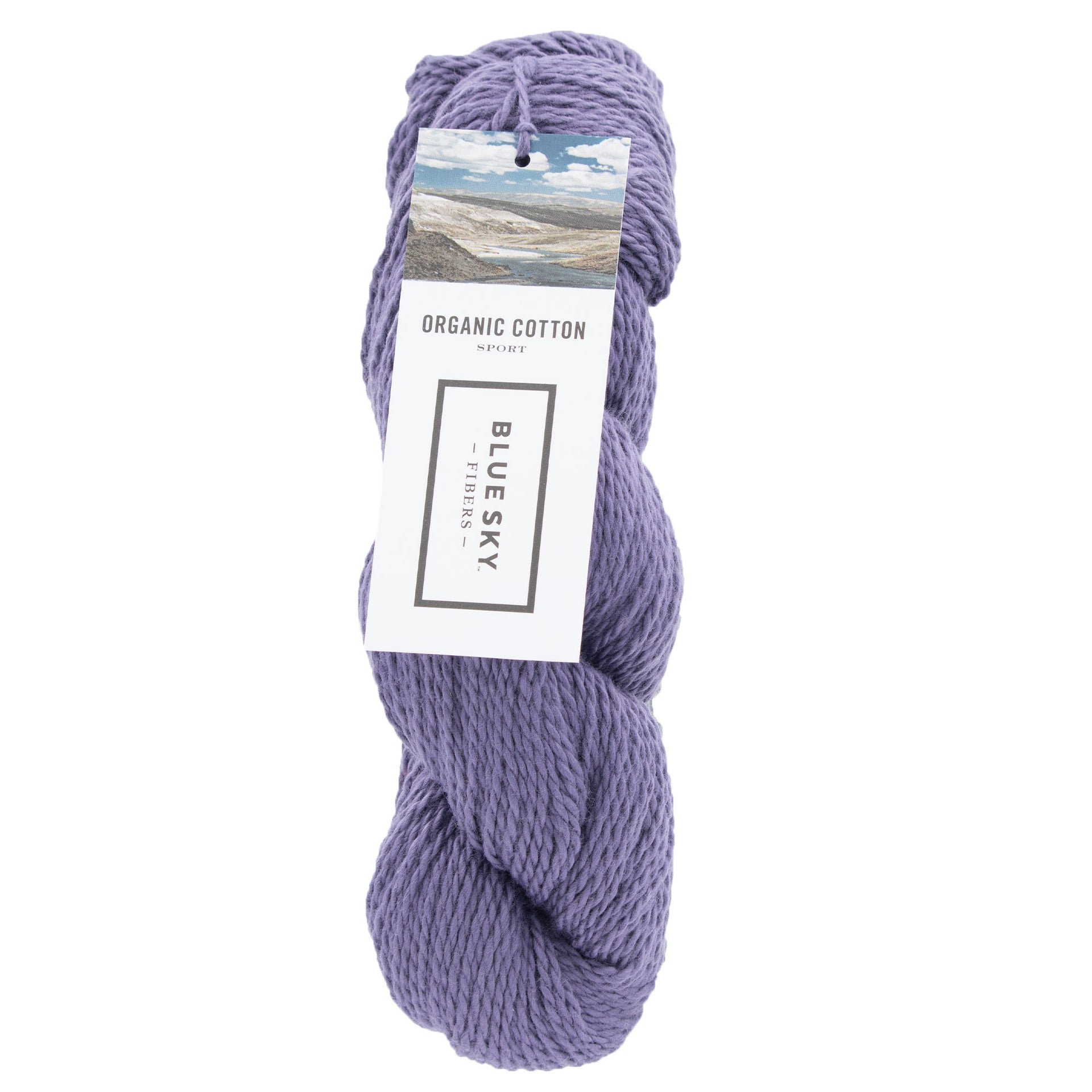 Blue Sky Fibers Organic Cotton Sport Yarn - 203 - Thistle - Zoom Image

