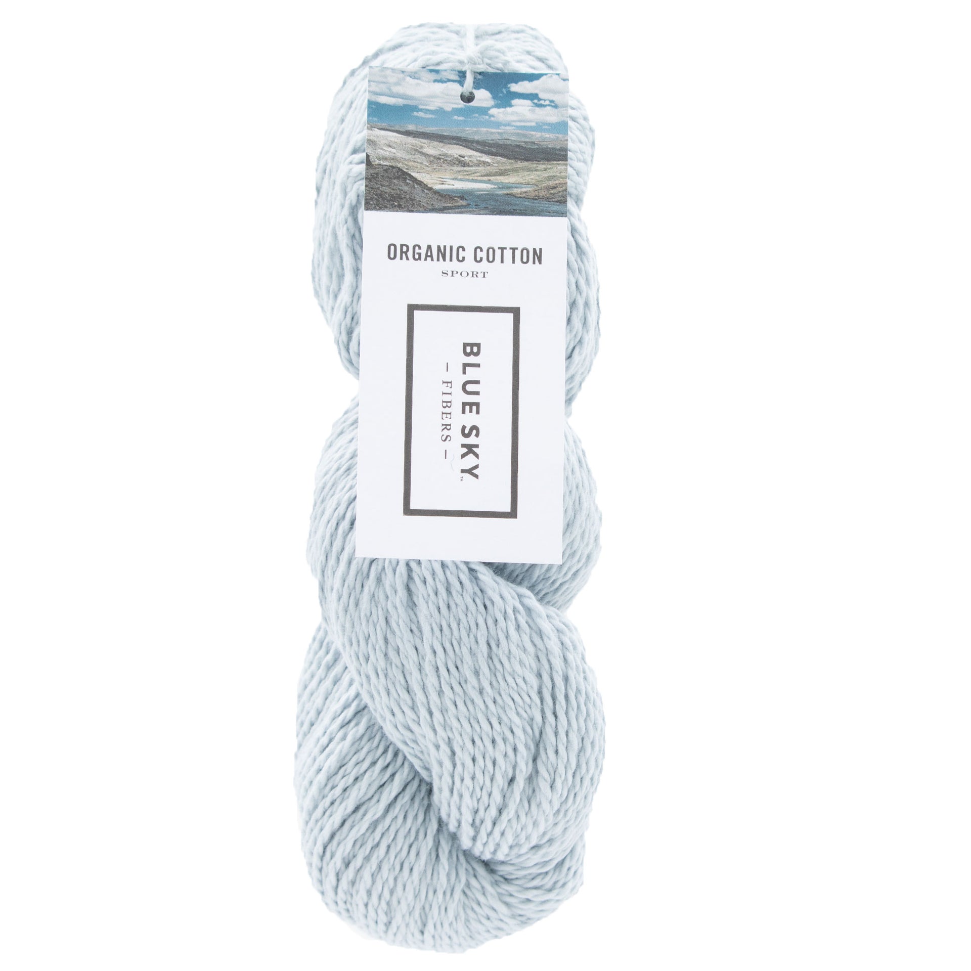 Blue Sky Fibers Organic Cotton Sport Yarn - 216 - Sky - Zoom Image
