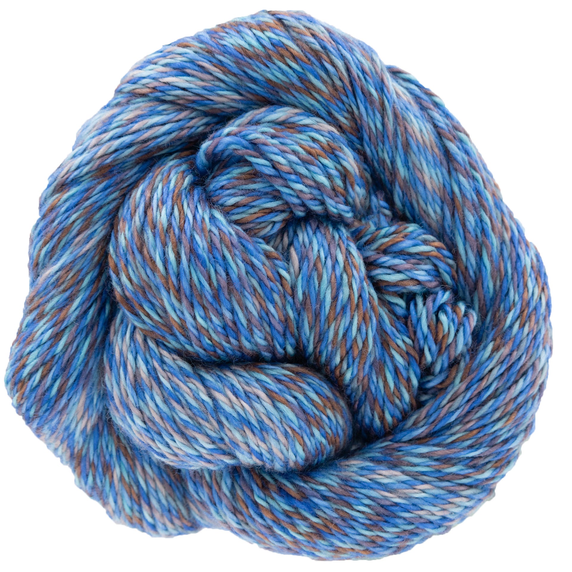 Urth Yarns Spiral Grain Light Worsted Yarn - Blue Spruce - Zoom Image
