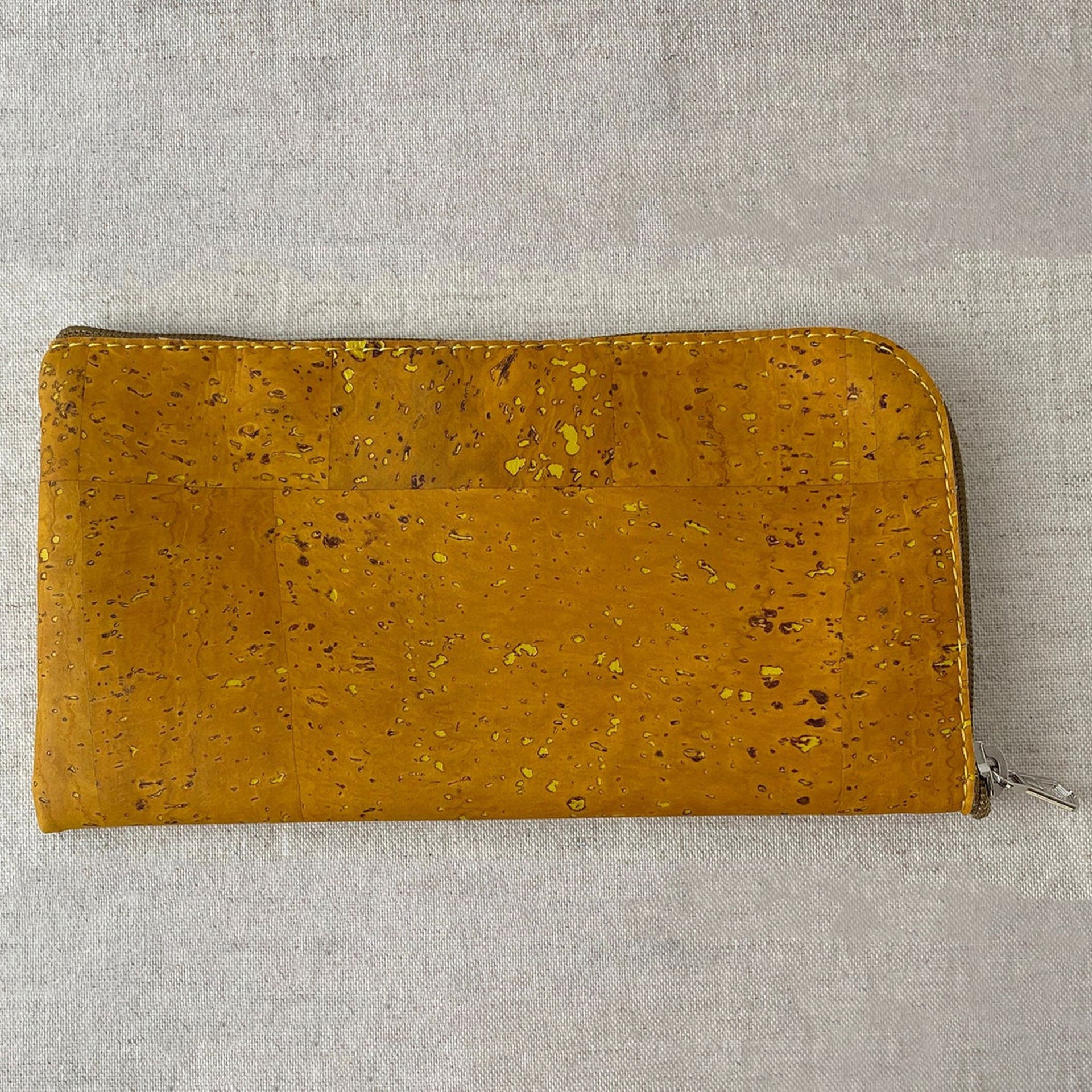 Allstitch Studio Cork Notions Case - Golden Yellow - Zoom Image
