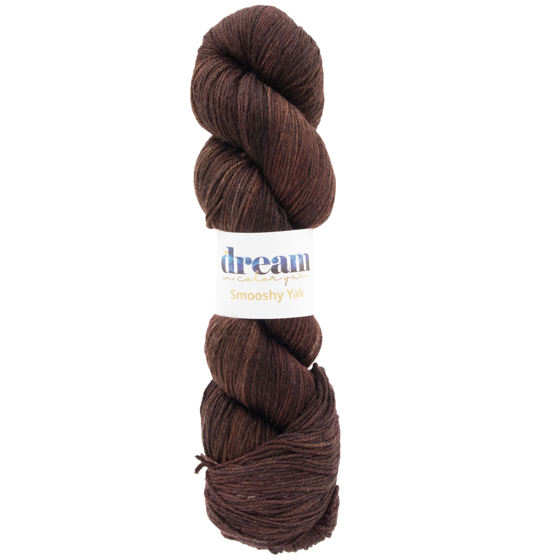 Dream in Color Smooshy Yak Yarn - Brownie - Zoom Image
