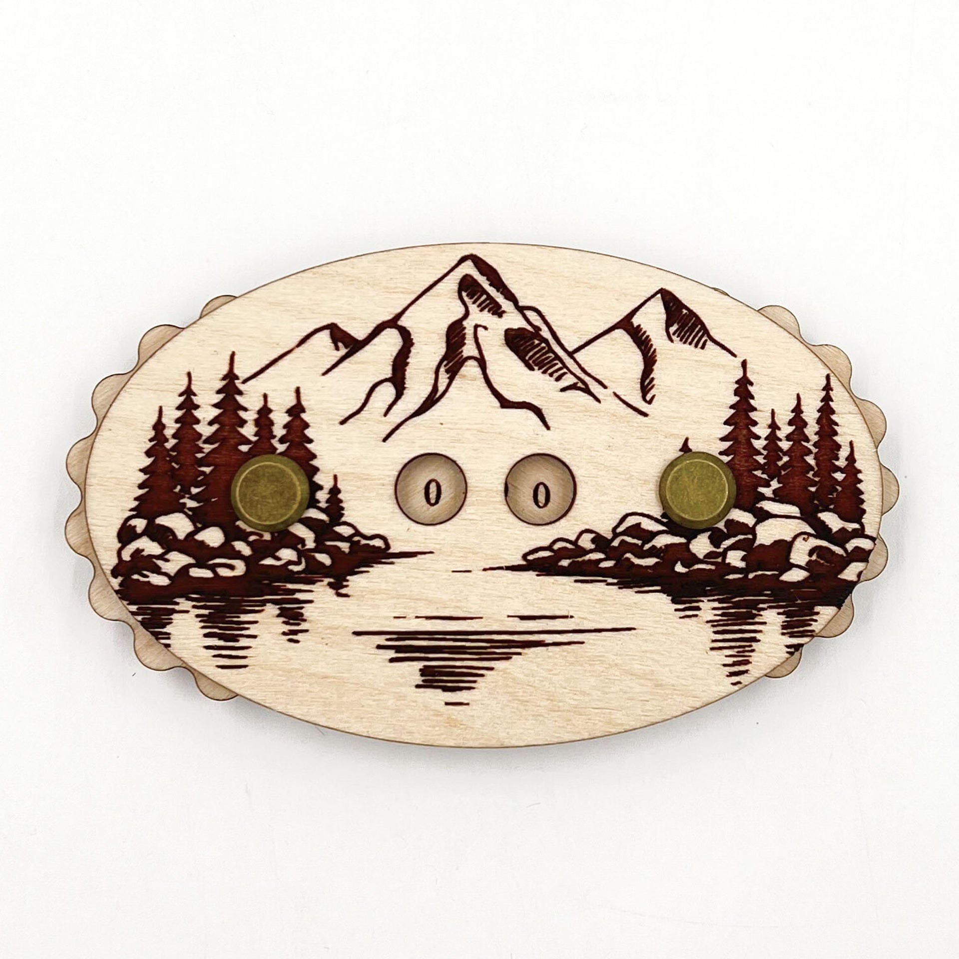 Sunrise Grove Row Counter - Stitch Mountain - Maple Wood - Zoom Image
