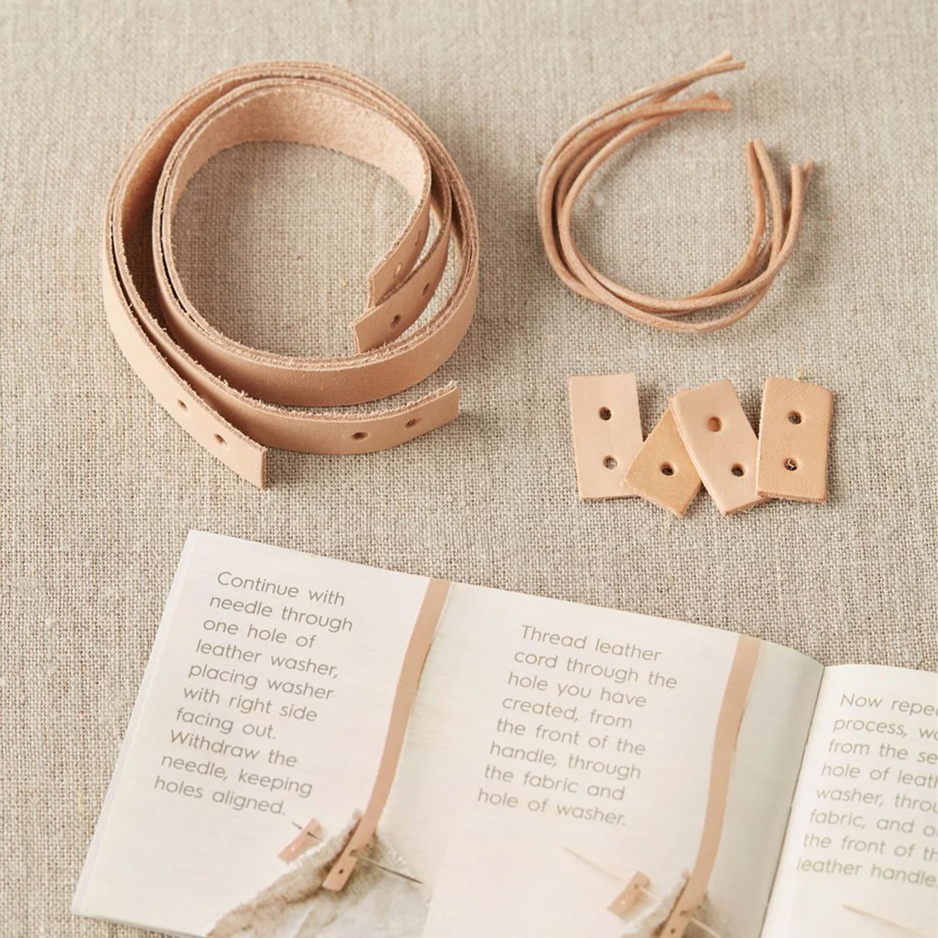 Cocoknits Leather Handle Kit - Original - Zoom Image
