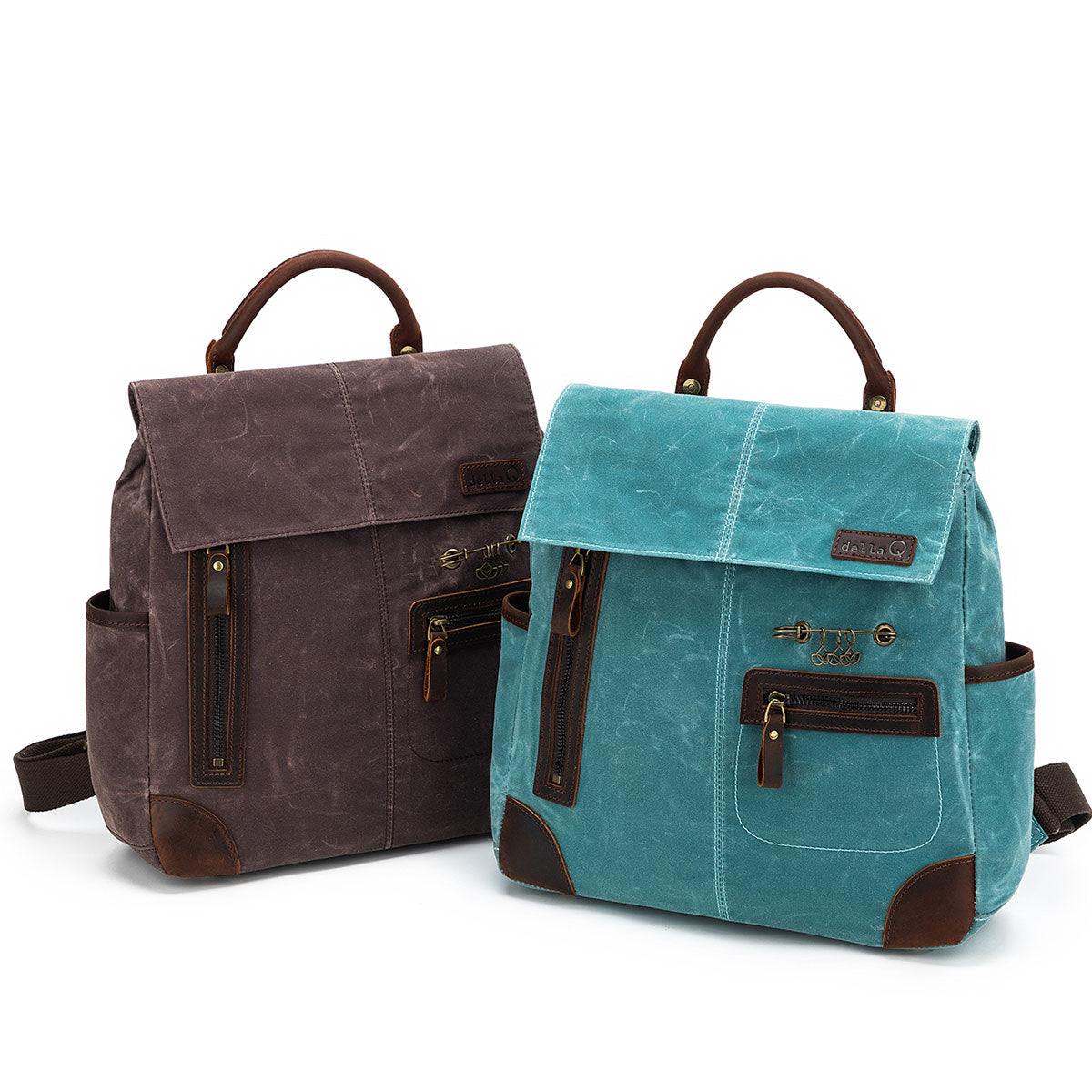 della Q Maker's Midi Backpack - Teal - Extra Image