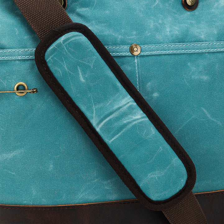 della Q Maker's Canvas Tote - Teal - Extra Image