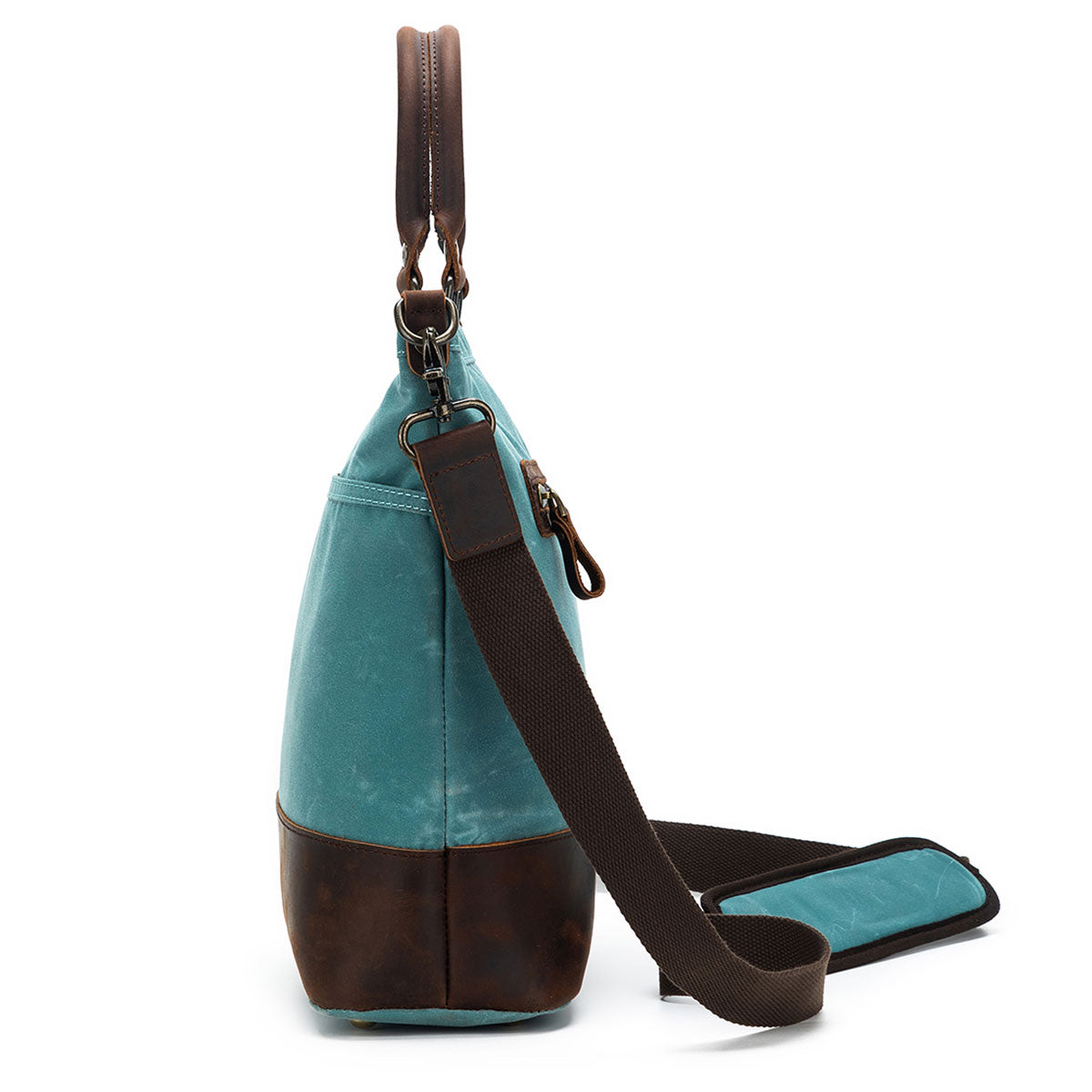 della Q Maker's Canvas Tote - Teal - Extra Image