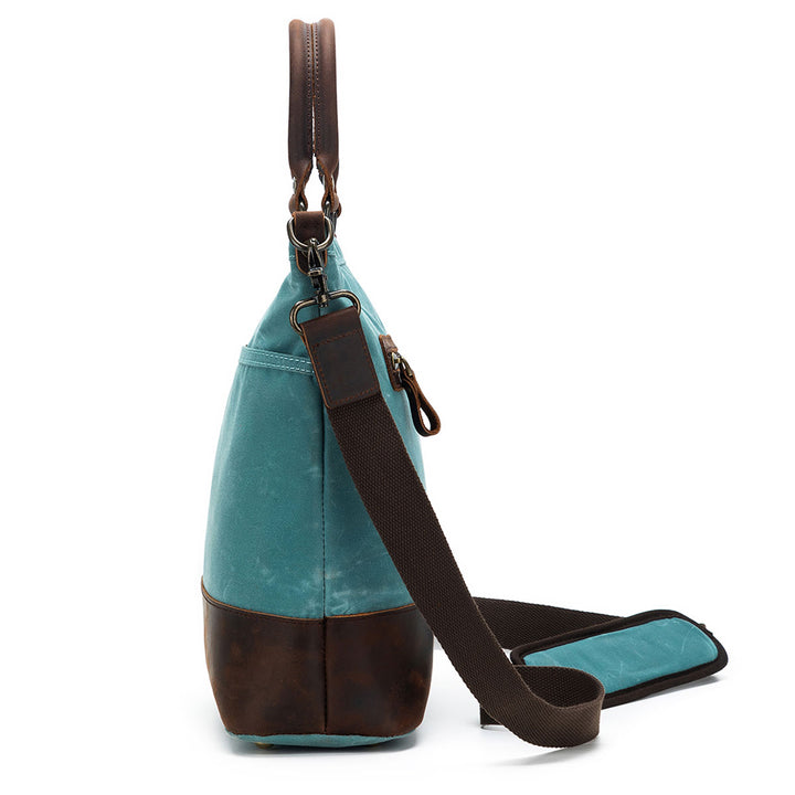 della Q Maker's Canvas Tote - Teal - Extra Image