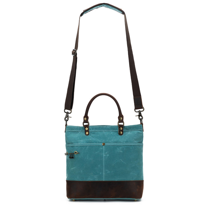 della Q Maker's Canvas Tote - Teal - Extra Image