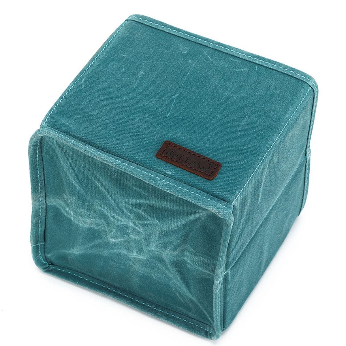 della Q Maker's Canvas Cubbies (Set of 2) - Teal - Extra Image