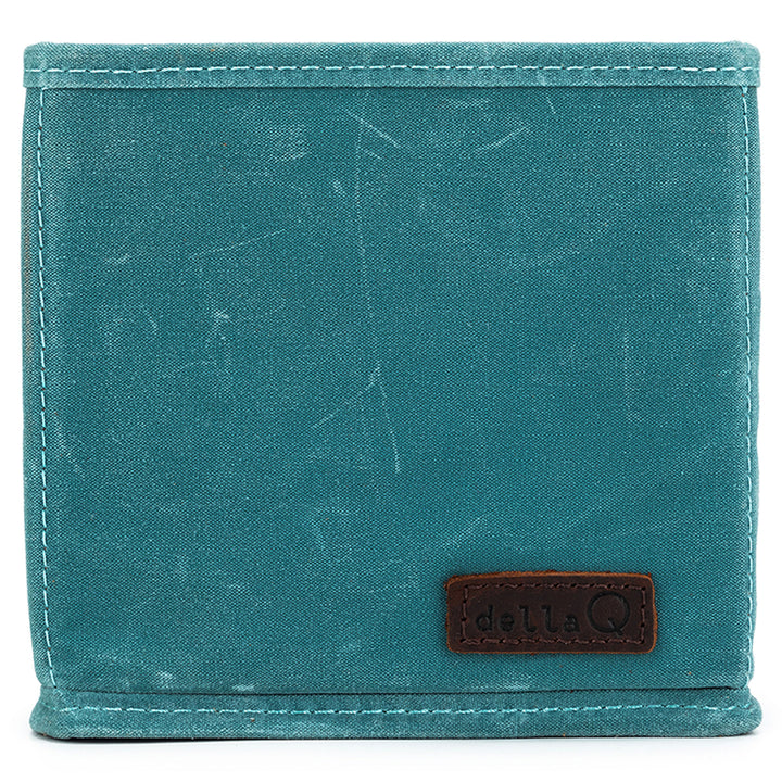 della Q Maker's Canvas Cubbies (Set of 2) - Teal - Zoom Image