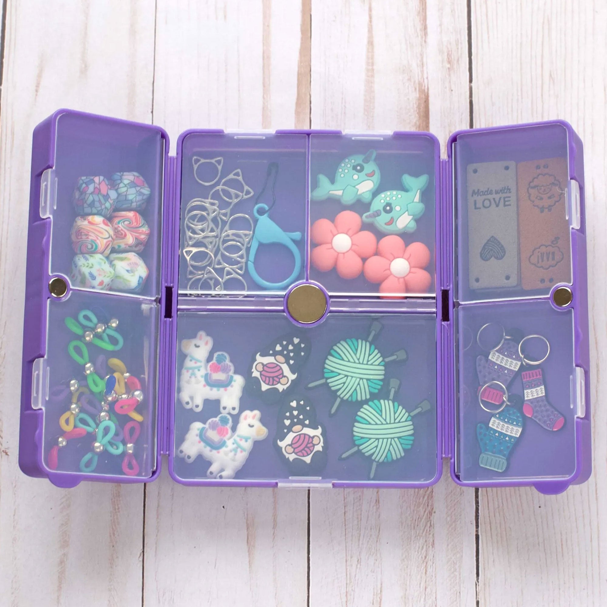 Fox & Pine Stitches Notion Nooks - Purple - Zoom Image