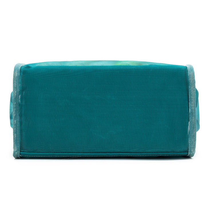della Q Maker's Tall Mesh Tote - Teal - Extra Image