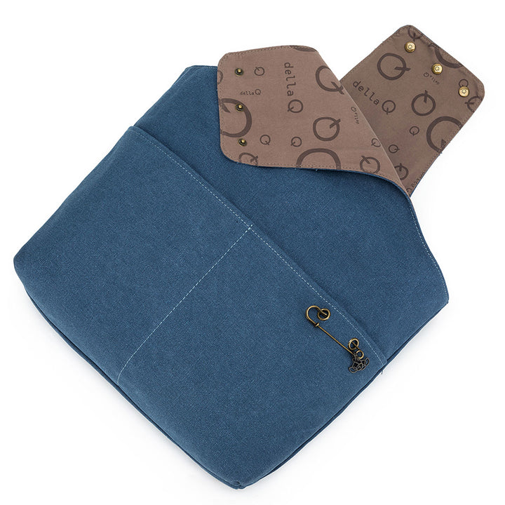 della Q Nora Bucket Bag - Indigo (Pre-Order) - Extra Image