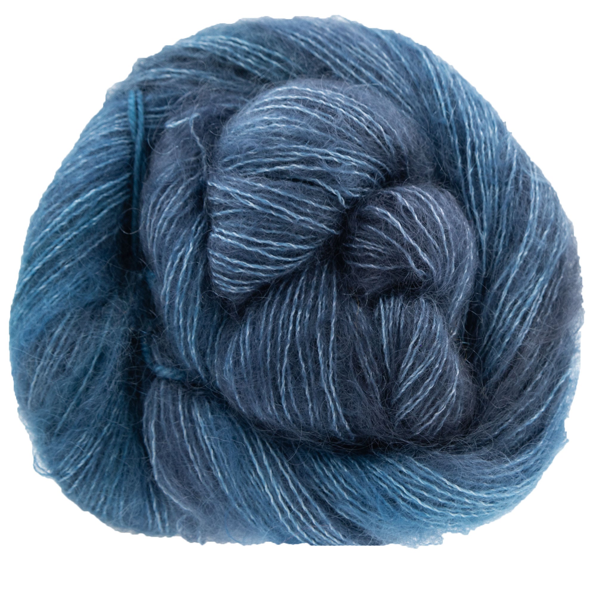 Malabrigo Mohair Yarn - 027 Bobby Blue - Zoom Image