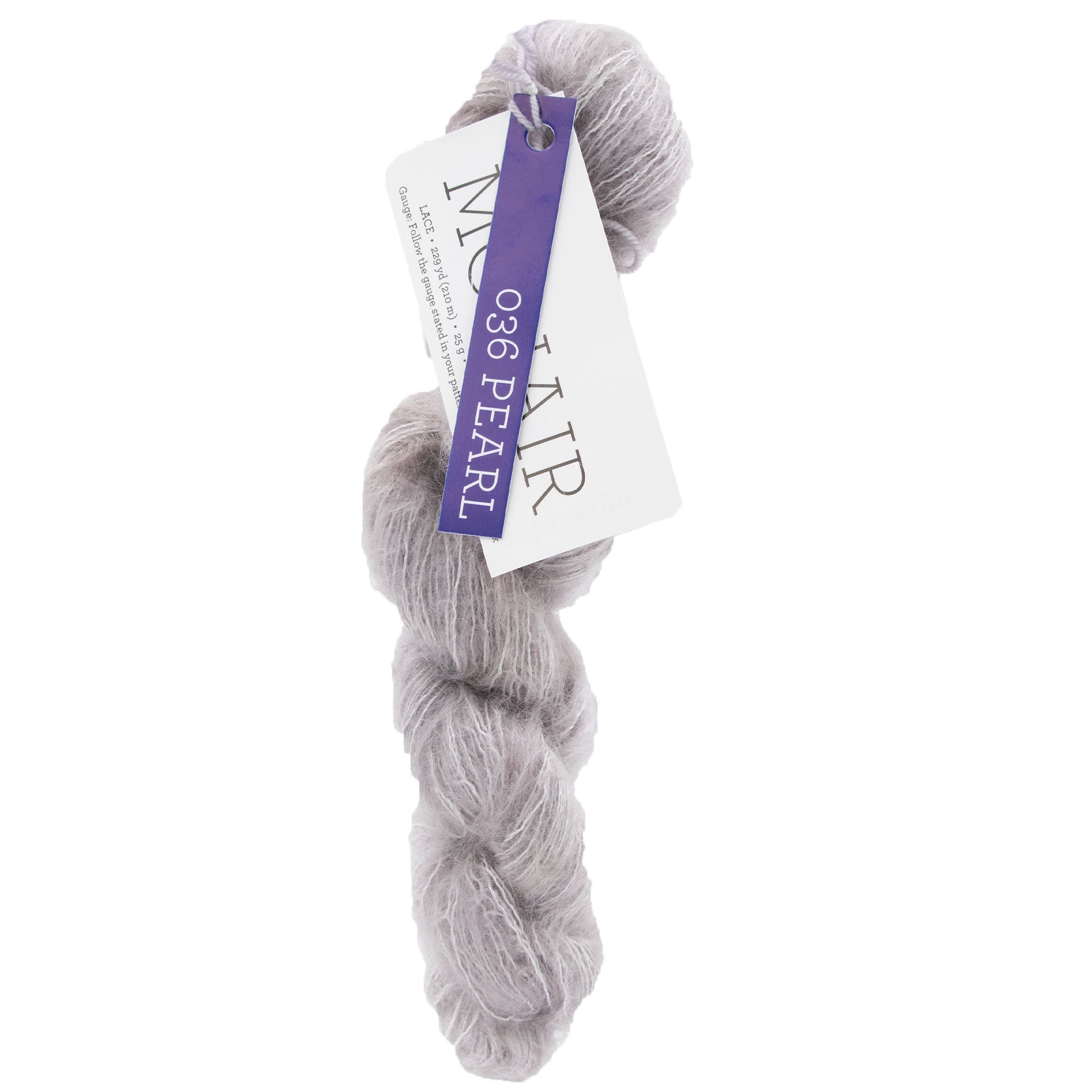 Malabrigo Mohair Yarn - 036 Pearl - Zoom Image
