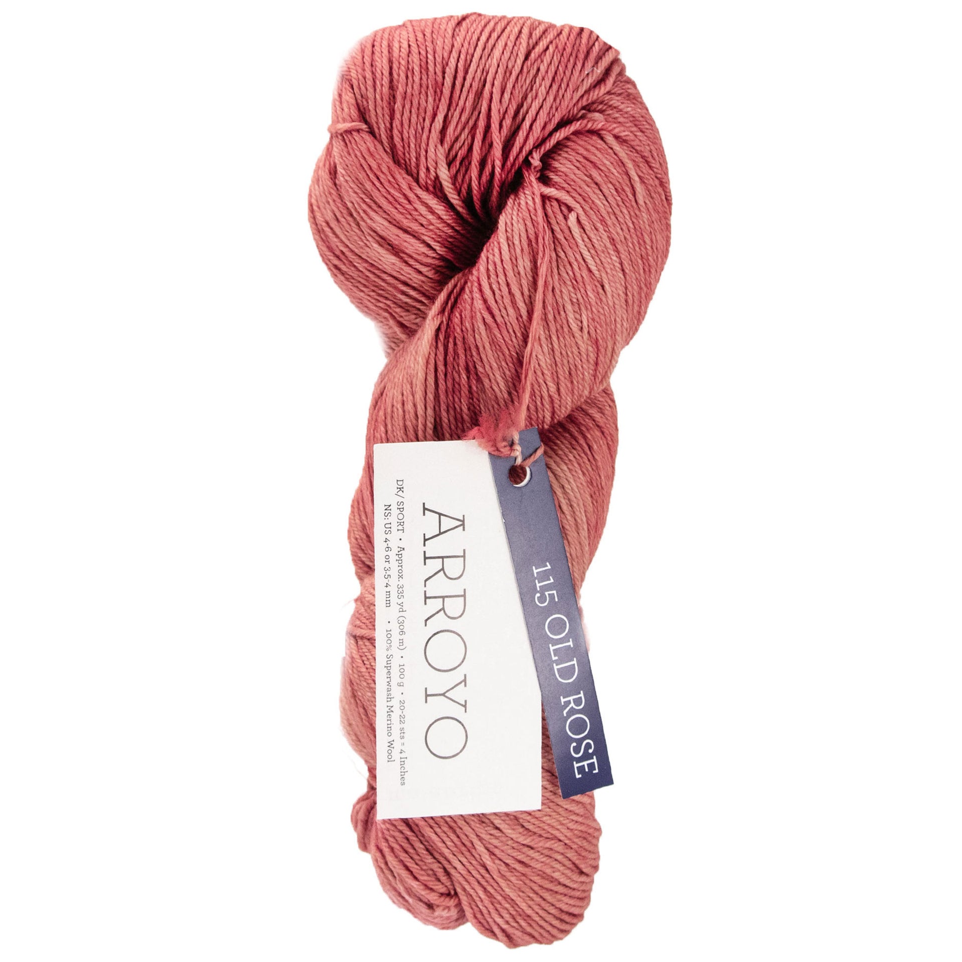 Malabrigo Arroyo Yarn - 115 Old Rose - Zoom Image
