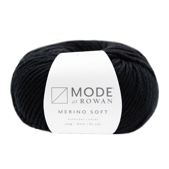 Rowan Mode Merino Soft Yarn - 010 Ink - Zoom Image