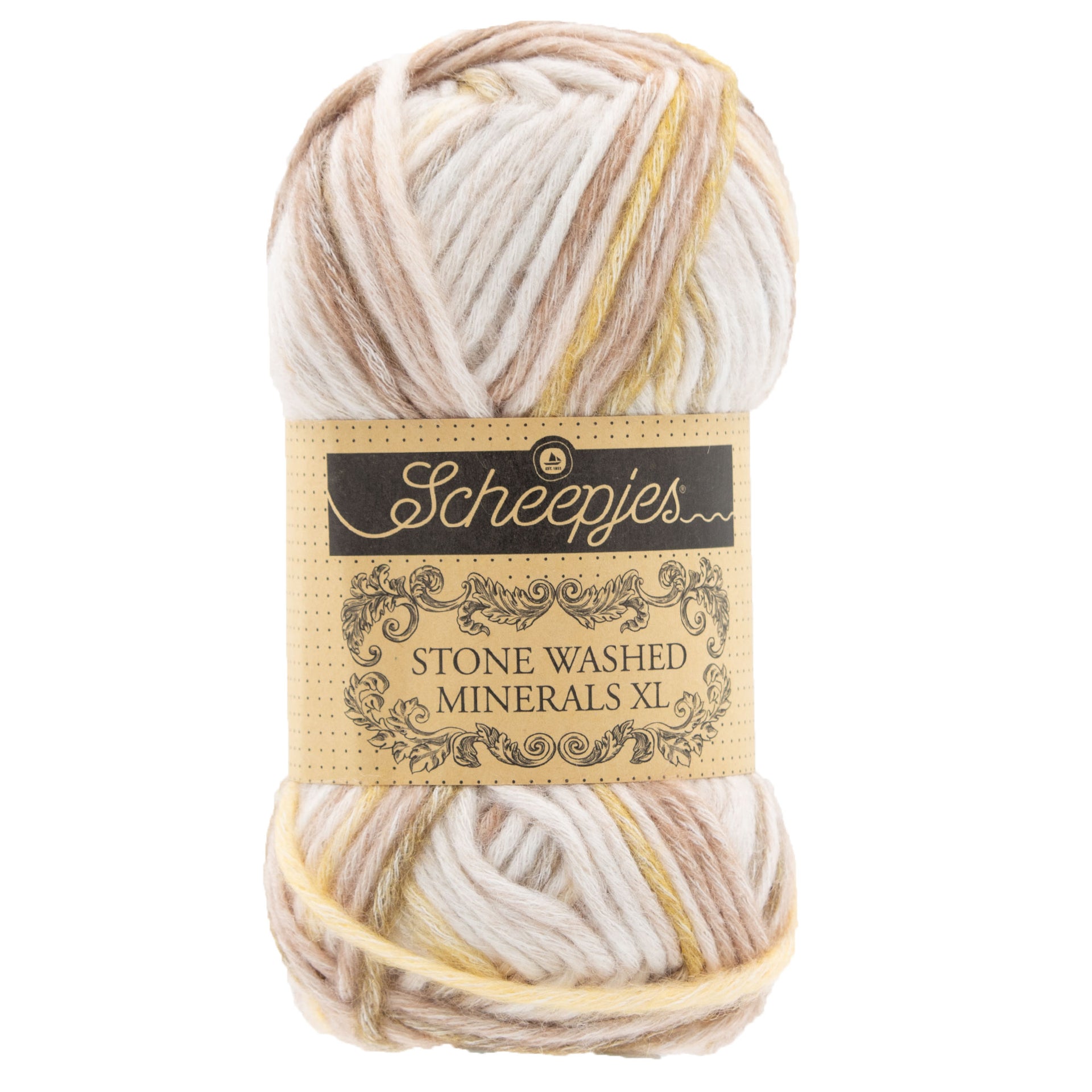 Scheepjes Stone Washed Minerals XL Yarn - 904 Amber Aurora - Zoom Image
