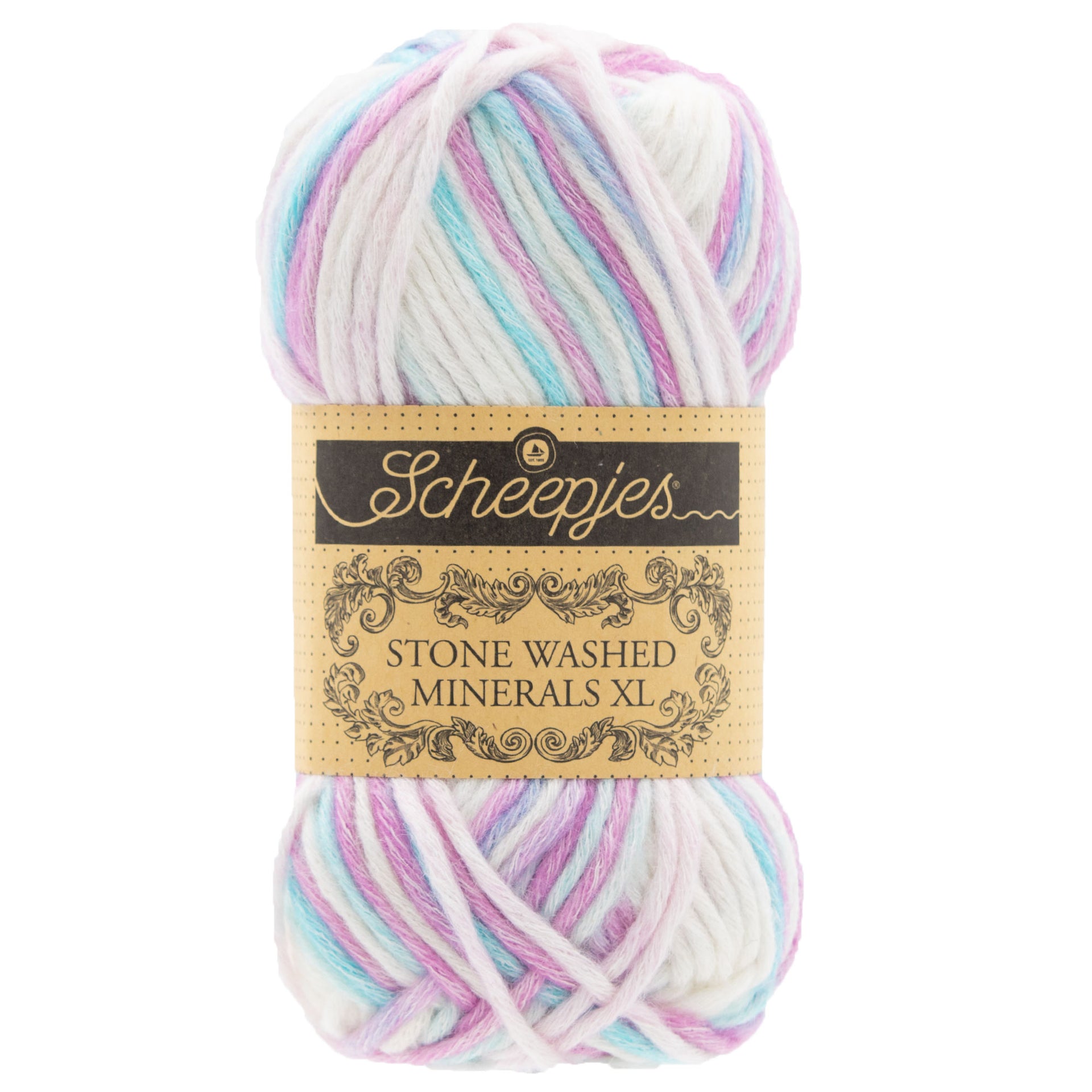 Scheepjes Stone Washed Minerals XL Yarn - 907 Amethyst Mist - Zoom Image
