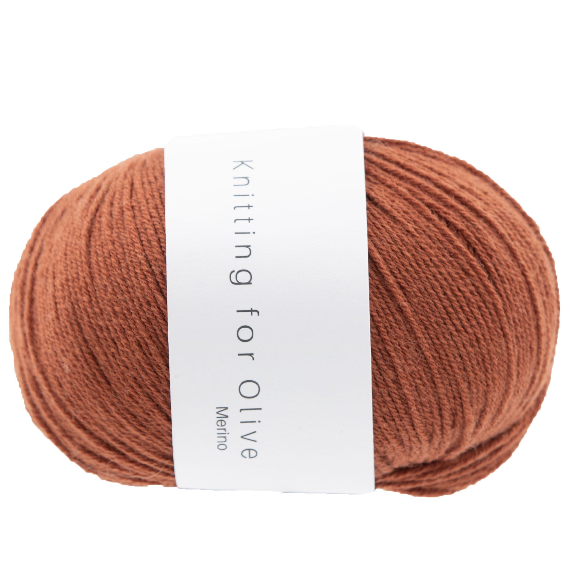 Knitting for Olive Merino Yarn - Rust - Zoom Image
